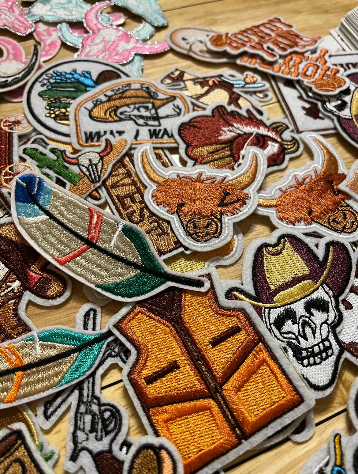 Patches and Embroidered Stickers